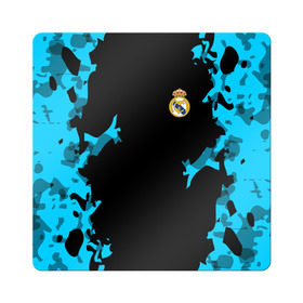 Магнит виниловый Квадрат с принтом Real Madrid 2018 Original в Санкт-Петербурге, полимерный материал с магнитным слоем | размер 9*9 см, закругленные углы | Тематика изображения на принте: emirates | fc | real madrid | абстракция | реал мадрид | футбольный клуб | эмблема