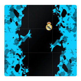 Магнитный плакат 3Х3 с принтом Real Madrid 2018 Original в Санкт-Петербурге, Полимерный материал с магнитным слоем | 9 деталей размером 9*9 см | Тематика изображения на принте: emirates | fc | real madrid | абстракция | реал мадрид | футбольный клуб | эмблема
