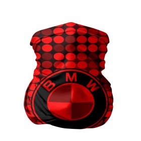 Бандана-труба 3D с принтом bmw sport collection red style в Санкт-Петербурге, 100% полиэстер, ткань с особыми свойствами — Activecool | плотность 150‒180 г/м2; хорошо тянется, но сохраняет форму | 
