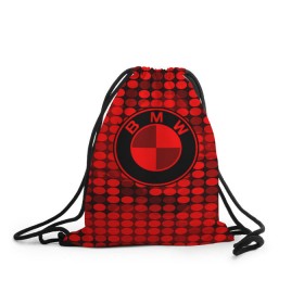 Рюкзак-мешок 3D с принтом bmw sport collection red style в Санкт-Петербурге, 100% полиэстер | плотность ткани — 200 г/м2, размер — 35 х 45 см; лямки — толстые шнурки, застежка на шнуровке, без карманов и подкладки | 