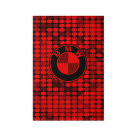 Обложка для паспорта матовая кожа с принтом bmw sport collection red style в Санкт-Петербурге, натуральная матовая кожа | размер 19,3 х 13,7 см; прозрачные пластиковые крепления | Тематика изображения на принте: 