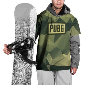Накидка на куртку 3D с принтом PUBG в Санкт-Петербурге, 100% полиэстер |  | battlegrounds | camo | player | unknowns | игра | камуфляж | шутер
