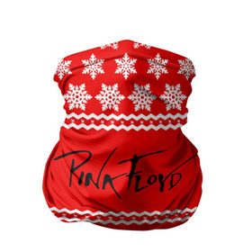 Бандана-труба 3D с принтом Праздничный Pink Floyd в Санкт-Петербурге, 100% полиэстер, ткань с особыми свойствами — Activecool | плотность 150‒180 г/м2; хорошо тянется, но сохраняет форму | pink floyd | pinkfloyd | арт | артрок | группа | д | знак | красный | надпись | новогодний | новый год | пинк флойд | пинкфлойд | праздник | прогрессивный | психоделический | рождество | рок | сид барретт