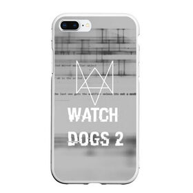 Чехол для iPhone 7Plus/8 Plus матовый с принтом Wath dogs 2 collection в Санкт-Петербурге, Силикон | Область печати: задняя сторона чехла, без боковых панелей | game | wath dogs 2 | город | девушка | дрон | игры | компьютеры | пистолет | телефон | технологии | хакер