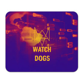 Коврик прямоугольный с принтом WATCH DOGS NEON WORLD в Санкт-Петербурге, натуральный каучук | размер 230 х 185 мм; запечатка лицевой стороны | wath dogs 2 | хакер