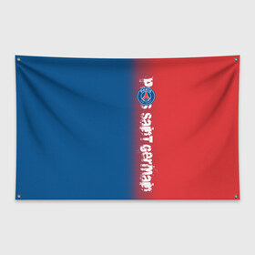 Флаг-баннер с принтом PSG 2018 Original в Санкт-Петербурге, 100% полиэстер | размер 67 х 109 см, плотность ткани — 95 г/м2; по краям флага есть четыре люверса для крепления | fc | fly emirates | paris | psg | лого | париж | псж | спорт | спортивные | фк | футбольный клуб