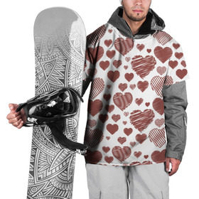 Накидка на куртку 3D с принтом Сердечки в Санкт-Петербурге, 100% полиэстер |  | Тематика изображения на принте: 14 | love | валентин | губы | день | любовь | подарок | поцелуй | сердце | страсть | февраль
