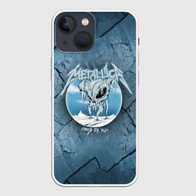 Чехол для iPhone 13 mini с принтом Metallica, freeze em all в Санкт-Петербурге,  |  | metallica | группа | джеймс хэтфилд | кирк хэмметт | ларс ульрих | метал | металика | металлика | миталика | музыка | роберт трухильо | рок | трэш | трэшметал | хард | хардрок | хеви | хевиметал