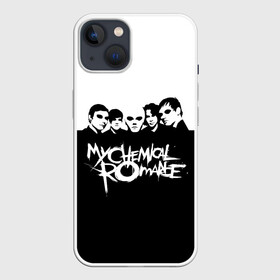 Чехол для iPhone 13 с принтом My Chemical Romance в Санкт-Петербурге,  |  | gerard way | mcr | my chemical romance | альтернативный | группа | джерард уэй | май кемикал романс | мкр | мой химический роман | мхр | мцр | панк | поп | поппанк | рок | рэй торо