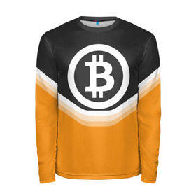 Мужской лонгслив 3D с принтом BITCOIN UNIFORM в Санкт-Петербурге, 100% полиэстер | длинные рукава, круглый вырез горловины, полуприлегающий силуэт | Тематика изображения на принте: bitcoin | btc | coin | crypto | ethereum | money | orange | биткоин | валюта | деньги | известные | криптовалюта | логотип | монета | надписи.cash | оранжевый | цвет | цифровое золото | эфир