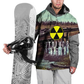 Накидка на куртку 3D с принтом S.T.A.L.K.E.R ИГОРЬ в Санкт-Петербурге, 100% полиэстер |  | Тематика изображения на принте: 