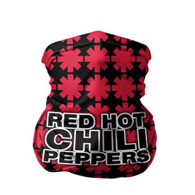 Бандана-труба 3D с принтом Red Hot Chili Peppers в Санкт-Петербурге, 100% полиэстер, ткань с особыми свойствами — Activecool | плотность 150‒180 г/м2; хорошо тянется, но сохраняет форму | 