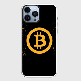 Чехол для iPhone 13 Pro Max с принтом БИТКОИН | BITCOIN в Санкт-Петербурге,  |  | bitcoin | btc | coin | crypto | ethereum | miner | mining | money | orange | биткоин | валюта | деньги | известные | криптовалюта | логотип | майнер | майнинг | монета | надписи.cash | оранжевый | цвет | цифровое золото | эфир