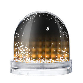 Снежный шар с принтом BITCOIN в Санкт-Петербурге, Пластик | Изображение внутри шара печатается на глянцевой фотобумаге с двух сторон | bitcoin | btc | coin | crypto | money | биткоин | валюта | деньги | криптовалюта | цифровое золото