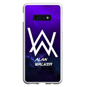 Чехол для Samsung S10E с принтом Alan Walker SPACE COLLECTION в Санкт-Петербурге, Силикон | Область печати: задняя сторона чехла, без боковых панелей | Тематика изображения на принте: alan walker | club | music | абстракция | клубная музыка | космос | краски | музыка