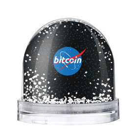 Снежный шар с принтом BITCOIN в стиле NASA в Санкт-Петербурге, Пластик | Изображение внутри шара печатается на глянцевой фотобумаге с двух сторон | bitcoin | btc | crypto | биткоин | валюта | деньги | криптовалюта | майнер | майнинг | цифровое золото