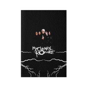 Обложка для паспорта матовая кожа с принтом My Chemical Romance в Санкт-Петербурге, натуральная матовая кожа | размер 19,3 х 13,7 см; прозрачные пластиковые крепления | gerard way | mcr | my chemical romance | альтернативный | группа | джерард уэй | май кемикал романс | мкр | мой химический роман | мхр | мцр | панк | поп | поппанк | рок | рэй торо