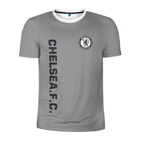 Мужская футболка 3D спортивная с принтом Chelsea Uniform в Санкт-Петербурге, 100% полиэстер с улучшенными характеристиками | приталенный силуэт, круглая горловина, широкие плечи, сужается к линии бедра | chelsea | fc | спорт | спортивные | футбол | футбольный клуб | челси