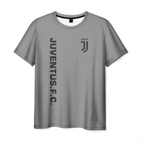 Мужская футболка 3D с принтом Juventus 2018 Vintage в Санкт-Петербурге, 100% полиэфир | прямой крой, круглый вырез горловины, длина до линии бедер | Тематика изображения на принте: fc | juventus | спорт | спортивные | фк | футбол | футбольный клуб | ювентус