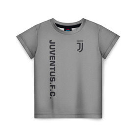 Детская футболка 3D с принтом Juventus 2018 Vintage в Санкт-Петербурге, 100% гипоаллергенный полиэфир | прямой крой, круглый вырез горловины, длина до линии бедер, чуть спущенное плечо, ткань немного тянется | fc | juventus | спорт | спортивные | фк | футбол | футбольный клуб | ювентус