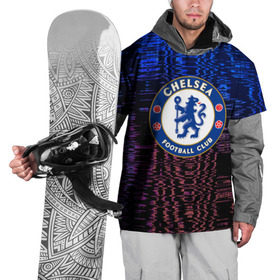 Накидка на куртку 3D с принтом Chelsea football sport 2018 в Санкт-Петербурге, 100% полиэстер |  | 