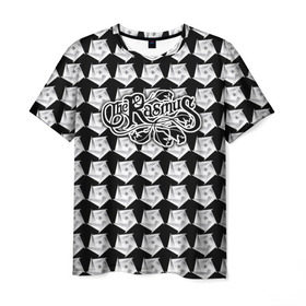 Мужская футболка 3D с принтом The Rasmus в Санкт-Петербурге, 100% полиэфир | прямой крой, круглый вырез горловины, длина до линии бедер | Тематика изображения на принте: rasmus | the rasmus | аки хакала | зе | лаури юлёнен | паули рантасалми | разсмус | расмус | рок группа