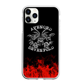 Чехол для iPhone 11 Pro Max матовый с принтом Avenged Sevenfold в Санкт-Петербурге, Силикон |  | avenged sevenfold | band | metal | music | rock | атрибутика | группа | метал | музыка | рок