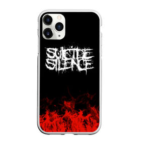 Чехол для iPhone 11 Pro Max матовый с принтом Suicide Silence в Санкт-Петербурге, Силикон |  | band | metal | music | rock | suicide silence | атрибутика | группа | метал | музыка | рок
