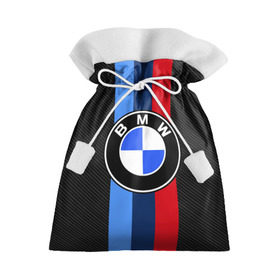 Подарочный 3D мешок с принтом BMW Motorsport Carbon в Санкт-Петербурге, 100% полиэстер | Размер: 29*39 см | Тематика изображения на принте: bmw | bmw motorsport | bmw performance | carbon | m | motorsport | performance | sport | бмв | карбон | моторспорт | спорт