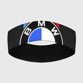 Повязка на голову 3D с принтом BMW SPORT в Санкт-Петербурге,  |  | bmw | bmw motorsport | bmw performance | carbon | m | motorsport | performance | sport | бмв | карбон | моторспорт | спорт