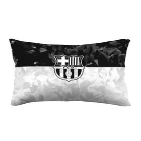 Подушка 3D антистресс с принтом FC Barca Black Collection в Санкт-Петербурге, наволочка — 100% полиэстер, наполнитель — вспененный полистирол | состоит из подушки и наволочки на молнии | Тематика изображения на принте: fc barcelona | fcb | барселона | спорт | спортивные | футбол | футбольный клуб