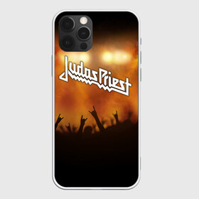 Чехол для iPhone 12 Pro Max с принтом Judas Priest в Санкт-Петербурге, Силикон |  | Тематика изображения на принте: band | judas priest | metal | music | rock | атрибутика | метал | музыка | рок