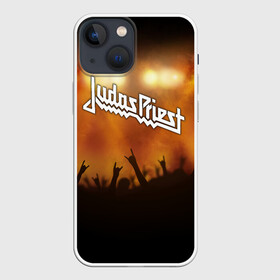 Чехол для iPhone 13 mini с принтом Judas Priest в Санкт-Петербурге,  |  | band | judas priest | metal | music | rock | атрибутика | метал | музыка | рок