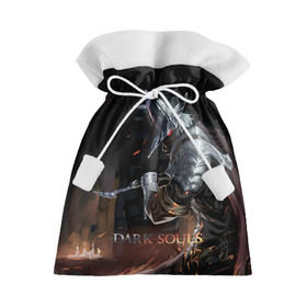 Подарочный 3D мешок с принтом Dark Souls в Санкт-Петербурге, 100% полиэстер | Размер: 29*39 см | dark souls | praise the sun | you died | дарк соулс | темные души