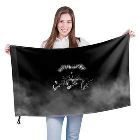 Флаг 3D с принтом Группа Metallica в Санкт-Петербурге, 100% полиэстер | плотность ткани — 95 г/м2, размер — 67 х 109 см. Принт наносится с одной стороны | metallica | группа | джеймс хэтфилд | кирк хэмметт | ларс ульрих | метал | металика | металлика | миталика | музыка | роберт трухильо | рок | трэш | трэшметал | хард | хардрок | хеви | хевиметал