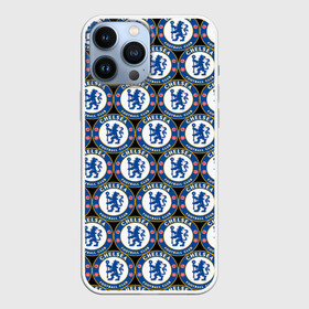 Чехол для iPhone 13 Pro Max с принтом Chelsea в Санкт-Петербурге,  |  | Тематика изображения на принте: chelsea | england | football | logo | london | sport | англия | арт | лига | лого | спорт | стикеры | текстура | фк | футбол | футбольный клуб | челси | эмблема
