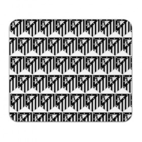 Коврик прямоугольный с принтом Atletico Madrid Black&White в Санкт-Петербурге, натуральный каучук | размер 230 х 185 мм; запечатка лицевой стороны | Тематика изображения на принте: атлетико мадрид | эмблема