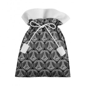 Подарочный 3D мешок с принтом PSG Black&White в Санкт-Петербурге, 100% полиэстер | Размер: 29*39 см | 