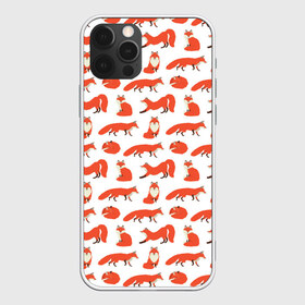 Чехол для iPhone 12 Pro Max с принтом Рыжий паттер в Санкт-Петербурге, Силикон |  | лис | лиса | лисица | лисичка | лисы | паттерн | рыжая