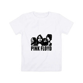 Детская футболка хлопок с принтом Pink Floyd в Санкт-Петербурге, 100% хлопок | круглый вырез горловины, полуприлегающий силуэт, длина до линии бедер | pink floyd | pinkfloyd | арт | артрок | группа | дэвид гилмор | пинк флойд | пинкфлойд | прогрессивный | психоделический | рок | сид барретт | симфонический | спэйс | эйсид | экспериментальный