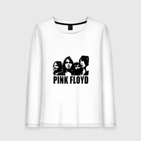 Женский лонгслив хлопок с принтом Pink Floyd в Санкт-Петербурге, 100% хлопок |  | pink floyd | pinkfloyd | арт | артрок | группа | дэвид гилмор | пинк флойд | пинкфлойд | прогрессивный | психоделический | рок | сид барретт | симфонический | спэйс | эйсид | экспериментальный