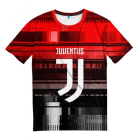 Мужская футболка 3D с принтом Juventus в Санкт-Петербурге, 100% полиэфир | прямой крой, круглый вырез горловины, длина до линии бедер | football | soccer | ювентус