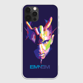 Чехол для iPhone 12 Pro с принтом Eminem в Санкт-Петербурге, силикон | область печати: задняя сторона чехла, без боковых панелей | actor | american rapper | composer | eminem | music | rap | record producer | актёр | американский | искусство | композитор | музыка | музыкальный продюсер | поп арт | рэп | рэпер