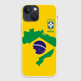 Чехол для iPhone 13 mini с принтом Бразилия, форма в Санкт-Петербурге,  |  | brazil | uniform