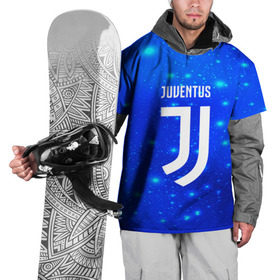 Накидка на куртку 3D с принтом Juventus space collection в Санкт-Петербурге, 100% полиэстер |  | football | soccer | ювентус