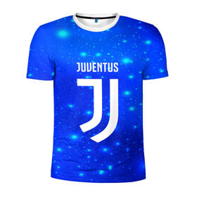 Мужская футболка 3D спортивная с принтом Juventus space collection в Санкт-Петербурге, 100% полиэстер с улучшенными характеристиками | приталенный силуэт, круглая горловина, широкие плечи, сужается к линии бедра | football | soccer | ювентус