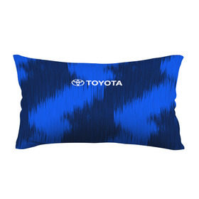 Подушка 3D антистресс с принтом Toyota в Санкт-Петербурге, наволочка — 100% полиэстер, наполнитель — вспененный полистирол | состоит из подушки и наволочки на молнии | 