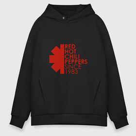 Мужское худи Oversize хлопок с принтом Red Hot Chili Peppers в Санкт-Петербурге, френч-терри — 70% хлопок, 30% полиэстер. Мягкий теплый начес внутри —100% хлопок | боковые карманы, эластичные манжеты и нижняя кромка, капюшон на магнитной кнопке | Тематика изображения на принте: red hot chili peppers | rhcp | альтернативный | группа | джош клингхоффер | красные острые перцы чили | метал | ред хот чили пеперс | рок | рхчп | рэп | фанк | фли | чад смит | энтони кидис