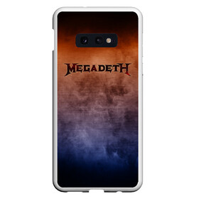 Чехол для Samsung S10E с принтом Megadeth в Санкт-Петербурге, Силикон | Область печати: задняя сторона чехла, без боковых панелей | band | megadeth | metal | music | rock | атрибутика | группа | метал | музыка | рок