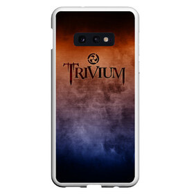 Чехол для Samsung S10E с принтом Trivium в Санкт-Петербурге, Силикон | Область печати: задняя сторона чехла, без боковых панелей | band | metal | music | rock | trivium | атрибутика | группа | метал | музыка | рок